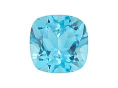 Swiss Blue Topaz 5mm Cushion average 0.75ct Zircon Gemstone, Gemstone Collection, Aesthetic Pastel, Sky Blue Topaz, Blue Gems, Zircon Ring, Swiss Blue Topaz, Pastel Wallpaper, Blue Zircon