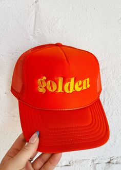 Golden Trucker Hat Sneaker Heels Wedges, Blazers Shoes, Denim Sweater, Sweater Crop, Sweater Gift, Crossbody Clutch, Crop Top Sweater, Romper Dress, Maxi Dress Party