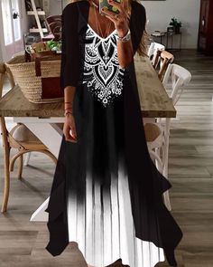 Western Formal, Formal Long Dress, Holiday Maxi Dress, Printed Long Dresses, Dresses Ideas, Fashion Dresses Casual, Long Sleeve Bodycon Dress, Evening Dresses Long, Sleeveless Maxi Dress