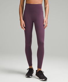 Wunder Train High-Rise Tight with Pockets 28" | Women's Pants | lululemon Lululemon Fitted Gym Pants, Lululemon Functional Workout Pants, Fitted Lululemon Activewear With Elastic Waistband, Sporty Activewear For Travel With Functional Pockets, Lululemon Fitted Activewear With Elastic Waistband, Lululemon Sports Bottoms With Functional Pockets, Sporty Travel Activewear With Functional Pockets, Lululemon Activewear With Pockets For Workout, Lululemon Micro-elastic Activewear For Sports