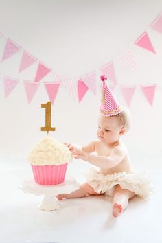 Half Birthday, Cake Smash Photos, Baby 1st Birthday, Diy Set, Girl First Birthday