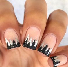 Fingernails Painted, Simple Fall Nails, Art Deco Nails, Stylish Nails Designs, Winter Nail Art, Colorful Nail Designs, Pretty Nail Art