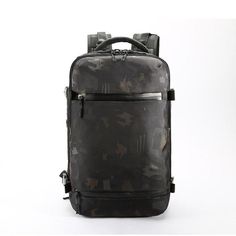 Large Men Travel Laptop Backpack With Usb Charging Port Anti Theft Water Resistant Computer Daypack - Camo / Big - Outdoor & School Bags No Waist, Waterproof Laptop Backpack, Laptop Bag Men, Laptop Backpack Women, Multifunction Bag, Waterproof Travel Bag, Luggage Backpack, High Technology, Business Laptop