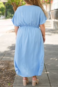 This dress is the perfect way to stay comfortable and stylish throughout the season! Expertly crafted with a flowy fit, this dress is perfect for any occasion and its perfect maxi length offers a breezy look! Its beautiful blue color makes it perfect for brunch with the girls! 100% Polyester Model Fits, Maxi Dress Blue, Dress Blue, Beautiful Blue, The Wind, Savannah Chat, Size 12, Blue Color, Maxi Dress