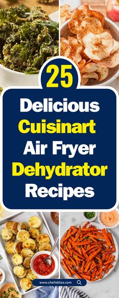 25 delicious cuisinart air fryer delhydraator recipes