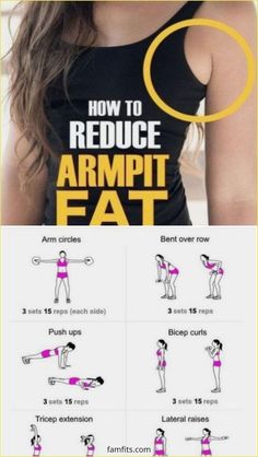 Lose Armpit Fat, Arm Training, Membakar Lemak Perut, Armpit Fat Workout, Latihan Dada, Armpit Fat, Summer Body Workouts, Fitness Routines, Trening Fitness