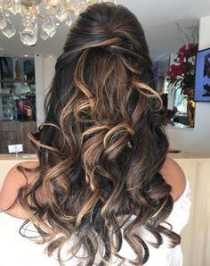 Peinados Hair Styles, Wedding Hair Down, Hair Envy, Wedding Hair And Makeup, Bad Hair, How To Make Hair, Hair Dos, Perfect Hair