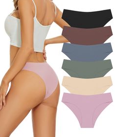 PRICES MAY VARY. 💖【NO SHOW BIKINI PANTIES SIZE GUIDE】: Small(Waist:23-24",Hip:35"-36");Medium(Waist:25"-26", Hip:37"-38");Large(Waist:27"-28", Hip:39"-40");X-Large(Waist:29-30", Hip:41"-42"). 💖Definitely Follow the Size Guide! 💖To have a better shopping experience, please read the size chart before purchasing!💓 If you have other questions about size, please contact us in time, and we will reply to you within 24 hours. 💖【SEAMLESS CHEEKY UNDERWEAR】: Made of high quality breathable fabric with Small Waist, Christmas List, Cosplay Costumes, Breathable Fabric, Size Guide, Winter Outfits, Size Chart, Vintage Fashion, For Free