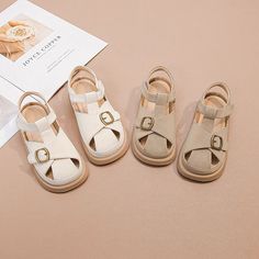 Step into summer sunshine with these adorable Front Buckle Platform Sandals! ✨ Little fashionistas will love the trendy platform heel and stylish buckle, while parents will appreciate the comfy PU lining and non-slip rubber sole for worry-free play. ☀️ Made with soft, breathable leather, these toddler girl shoes and little girl sandals are perfect for all-day adventures, from the playground to the park! Velcro closures make them easy to put on and take off, so your little one can focus on fun in Boys Sandals, The Comfy, Summer Sunshine, Toddler Girl Shoes, Free Play, Girls Sandals, Platform Heel, Girl Shoes, Canvas Sneakers