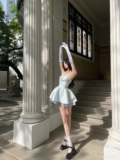 Fluffy Dress Aesthetic, Hot Prom Dress, Satin Short, Birthday Outfits, Prom Dresses Lace, Kpop Fashion Outfits, Kpop Fashion, Homecoming Dress, Short Dress