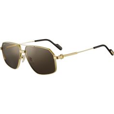 Elegant Gold Aviator Sunglasses With Polarized Lenses, Gold Aviator Sunglasses With Gradient Lenses For Formal, Elegant Gold Aviator Sunglasses With Tinted Lenses, Classic Gold Aviator Sunglasses With Mirrored Lenses, Luxury Aviator Sunglasses, Classic Gold Aviator Sunglasses With Polarized Lenses, Elegant Gold Aviator Sunglasses With Metal Frame, Formal Cartier Sunglasses With Gradient Lenses, Luxury Gold Aviator Sunglasses With Mirrored Lenses