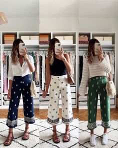 Hawaii Casual Outfit, Printed Wide-leg Summer Pants, Zara Embroidered Pants, Embroidered Wide-leg Pants For Summer, Summer Wide-leg Pants With Floral Embroidery, Zara Summer Outfits, Summer Boho Print Wide-leg Pants, Wide Leg Pants Outfit Work, Bohemian Wide-leg Pants With Floral Print