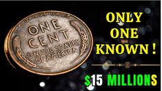 a one cent coin is shown with the words $ 15 millions in front of it