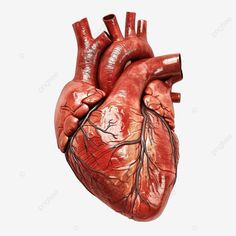 detailed image of human heart human heart blood vessels circulatory system png Heart Organ Painting, Human Heart Art, Body Png, Anatomically Correct Heart, Human Heart Anatomy, Meat Art, Heart Organ, Heart Real, American Heart Month