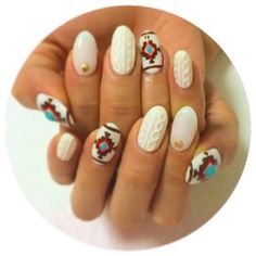 Nail 2023 Spring, Spring Nails Simple, Aztec Nail Designs, Nail Colors Spring, Spring Nails Inspiration, Nail Ideas Spring, Aztec Nail Art