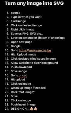 an image is shown with the words turn any image into svg on it's screen