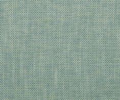 a green and white tweed fabric textured upholstered with small, wavy lines