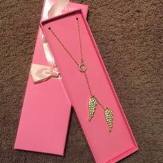 Brand-New Never Been Worn Victoria's Secret Angel Necklace! All The Studs Are Intact! Victoria Secret Jewelry, Victoria Secret Angel, Victoria's Secret Angel, Angel Necklace, Victoria Secret Angels, Victoria Secret, Victoria’s Secret, Womens Jewelry Necklace, Victoria's Secret