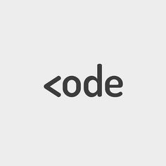 the word code is written in black on a light gray background with an arrow pointing to it