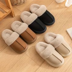 Precio bajo con envío gratis para usuario nuevo. Neon Party Supplies, Slides Women, Fur Slippers, Casual Slippers, Women Oxford Shoes, House Shoes, Winter Shoes, Mens Slippers, Glasses Fashion