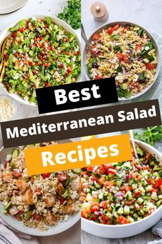 the best mediterraneanan salad recipes