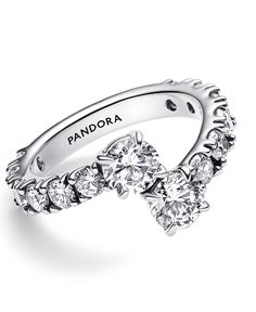 in stock Pandora Rings And Bracelets, Simple Promise Rings, Promise Rings Pandora, Rings Pandora, Promise Rings Simple, Pandora Bracelet Charms Ideas, Silver Promise Rings, Pandora Rings, Pandora Bracelet Charms