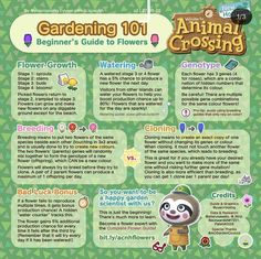 an animal crossing poster with instructions on how to use it