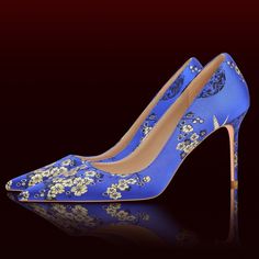 US$62.00 Elegant Floral Embroidery Heels For Formal Occasions, Elegant Floral Embroidered Heels For Formal Occasions, Elegant Heels With Floral Embroidery And Round Toe, Elegant Formal Heels With Floral Embroidery, Formal Round Toe Heels With Embroidery, Embroidered Heels For Evening, Formal Heels With Floral Embroidery And Pointed Toe, Elegant Fitted Heels With Floral Embroidery, Formal Embroidered Low Heel Heels