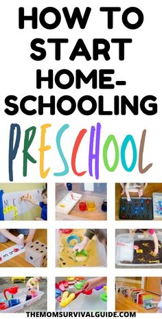 how to start homeschooling preschool