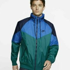 Nike Sportswear Vintage Style Windrunner Jacket Blue Green New Size L Ar2209-381 Brand New Never Worn Or Used Rare Hard To Find Nwt Guaranteed To Be 100% Authentic Fast Shipping 800+ Sales 4.9 Rating Check Out Our Closet For More Nike Air Max - 1 - 90 - 95 - 270 - 720 - 97 - Air Force 1 - Sb - Jordan - Vapormax - Adidas - Dunk - Yeezy - Supreme - Presto - Kobe -Huaraches Air Max Force One Essentials Flyknit 2.0 3.0 Zoom Epic 97 93 Retro 07 Premium Hi Low 1 Plus Free Roshe Plus Tn Off White Hooded Nylon Running Outerwear, Hooded Nylon Outerwear For Running, Sporty Hooded Outerwear For Running, Spring Running Hooded Windbreaker, Technical Hooded Windbreaker For Running, Hooded Technical Windbreaker For Running, Nike Moisture-wicking Track Jacket, Nike Moisture-wicking Sportswear Track Jacket, Urban Nylon Windbreaker For Gym