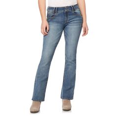 The Luscious Curvy Bootcut is our throwback inspired mid rise fit in soft stretch denim. The forever flattering fit from season to season! Whether youre looking for your go to jeans in a fresh wash or you want to try a new fit entirely, WallFlower has a little something for everyone! We are size inclusive (standard, curvy and plus), which means great jeans for all women. Period Juniors Jeans, Fabric Names, Mid Rise, Stretch Denim, Fabric Weights