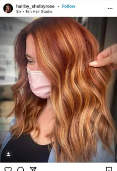 Copper Red Balayage, Cowboy Copper Hair, Red Balayage Hair, Copper Blonde Hair, Cowboy Copper, Balayage Hair Color Ideas, Red Balayage