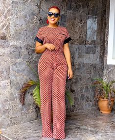 Ankara Jumpsuits For Women, Ankara Jumpsuit Styles, Classy Jumpsuit Outfits, Ankara Jumpsuit, Beautiful Jumpsuits, Jumpsuits Women, Wedding Classy