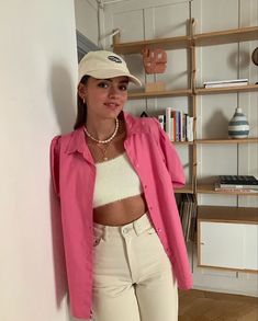 Looks Pinterest, Fest Outfits, Looks Street Style, Causual Outfits, Mode Inspo, Pink Outfits, Colourful Outfits, Looks Style