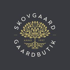 the logo for snowgaad gardbuwn, an old - fashioned restaurant