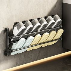 Door Shoe Storage, Mounted Shoe Rack, Wall Shoe Rack, Rak Kasut, Wall Mounted Shoe Storage, Wall Mounted Shoe Rack, Hanging Shoe Rack, Narrow Shoe Rack, Metal Shoe Rack