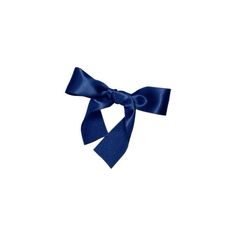 a blue bow on a white background