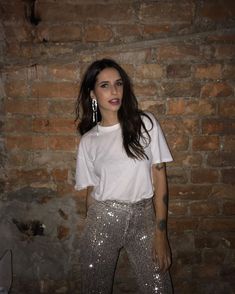 Rock Outfit, Sequin Pants, It Girls, New Years Outfit, Eve Outfit, Night Out Outfit, Carrie Bradshaw, Mode Inspo, Looks Chic