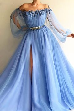 Prom Dresses With Lace, Simple Prom Dress Long, Dresses With Lace, Formal Prom Dresses Long, Tulle Evening Dress, Long Sleeve Prom, A Line Prom Dresses, Plus Size Prom Dresses, Jewel Neckline