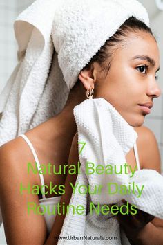 7 Natural Beauty Hacks Your Daily Routine Needs - Many natural ingredients around you can serve as multi-purpose masks, balms, and scrubs for your beauty needs. Here are some natural beauty secrets that are simple and easy to incorporate into your day.  #naturalbeauty  #beauty  #naturalbeautyhacks #masks  #scrubs #balms Natural Beauty Hacks, Natural Beauty Secrets, Natural Skincare Recipes, Natural Healing Remedies, Essential Oils For Skin, All Natural Skin Care, Diy Beauty Recipes, Holistic Beauty, Healthy Lifestyle Inspiration