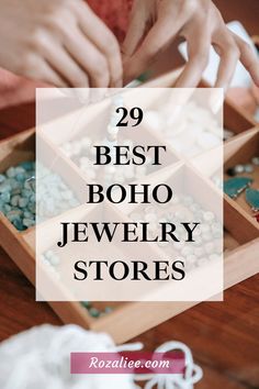 Whether you're looking for boho beaded jewelry, boho gemstone jewelry, boho fringe earrings, or other boho jewelry, you can find them all in these boho jewelry stores! #bohojewelryaesthetic #bohojewelleryshop #bohojewellerystore boho jewelry brand boho chic jewelry store boho jewelry bracelet Jewelry Trends 2024 2025, Boho Charms, Boho Jewelry Bracelet, Boho Store, Affordable Boho, Boho Jewelry Diy, Boho Lifestyle, Boho Brand, Amazon Jewelry