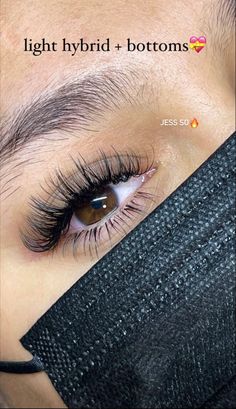 Wispy Hybrid Lash Extensions Black Women, Hybrid Lashes With Bottom Lashes, Messy Wispy Lash Extensions, Kitten Lash Extensions, Squirrel Eyelash Extensions, Foxy Eyelash Extensions, Lash Extensions Black Women, Hybrid Lashes Extensions