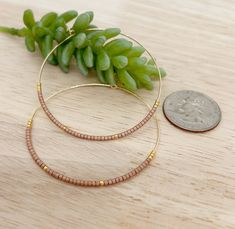 Hoop Earrings Beaded Hoop Earrings Dainty Bead Hoop - Etsy Everyday Hoop Earrings With Tiny Beads, Minimalist Small Hoop Beaded Earrings Nickel Free, Gold Beaded Metal Hoop Earrings As Gift, Minimalist Hoop Jewelry With Tiny Beads, Minimalist Small Hoop Beaded Jewelry, Minimalist Beaded Hoop Jewelry, Gold Hoop Jewelry With Tiny Beads, Everyday Gold Beaded Earrings, Minimalist Small Hoop Beaded Earrings For Everyday