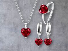 🌟 Shine with elegance on your special day with our 925 Sterling Silver Jewelry Set! 🌟 ✨ Features: Includes a stunning heart-shaped zircon ring, matching earrings, and a necklace 🌟 Crafted with high-quality 925 sterling silver for lasting shine and durability ✨ Elegant and sophisticated design, perfect for weddings and special occasions 🌟 Ideal for bridal wear, adding a touch of sparkle to your ensemble 💍 Comes in a beautiful gift box, ready for Christmas or any special celebration 🎁 🎁 Gif Sterling Silver Heart Jewelry Sets For Anniversary, Heart-shaped Cubic Zirconia Jewelry Sets For Valentine's Day, Silver Heart-shaped Jewelry Sets For Anniversary, Silver Heart Jewelry Sets For Anniversary, Silver Heart Cut Jewelry Sets For Valentine's Day, Valentine's Day Silver Jewelry Sets With Heart Cut, Valentine's Day Silver Heart-cut Jewelry Sets, Valentine's Day Heart Cut Jewelry Sets, Heart-shaped Cubic Zirconia Jewelry Sets For Anniversary