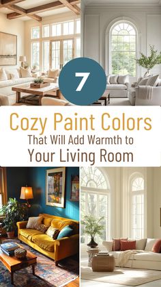 🌅 Looking to add warmth to your living room? These 7 cozy paint colors are perfect for creating an inviting space, from rich amber and warm taupe to soft cinnamon and earthy olive. Perfect for making your living room feel like a comfortable retreat! Save this pin for your next color refresh! 🏡✨🍂 Cozy Living Room Colors Paint Colours, Paint Color Small Living Room, Colour Pallets For Living Room, Ivory Brown Valspar Living Rooms, Cozy Living Room Paint Color Ideas, Earthy Living Room Paint Colors, 2024 Living Room Colors, Small Living Room Paint Color Ideas, Color Schemes For Living Room