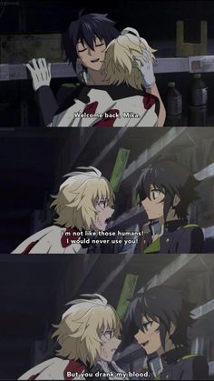 Seraph Of The End Ships, Mika X Yuu Fanart, Seraph Of The End Mika X Yuu, Yuu And Mika, Mika X Yuu, Mika Yuu