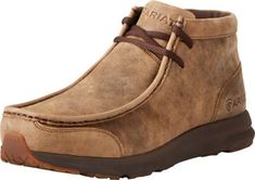 Ariat Spitfire Shoes for Men | Cabela's Shoes For Men, Good Brands, Western Boots, Chukka Boots, Full Grain Leather, Shoes Mens, Ankle Boot, Leather Upper, Lace Up