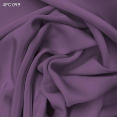 PLEASE NOTE: This silk is available by special order only and is not eligible for any discounts. Additionally, the color swatch comes in silk charmeuse as it is for color purposes only. Please allow an additional 1-2 business days for processing. 4 Ply Silk Crepe Color - Mulberry Content - 100% Silk Width - 44/45" Fabric Care - Dry Clean Only