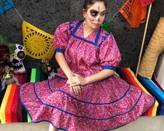 Day of the dead Dresses by mexicotodocorazon on Etsy