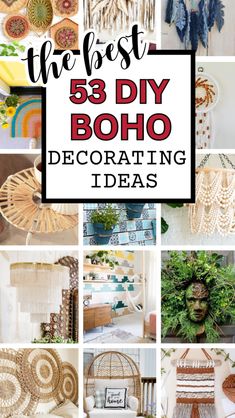 the best diy boho decorating ideas